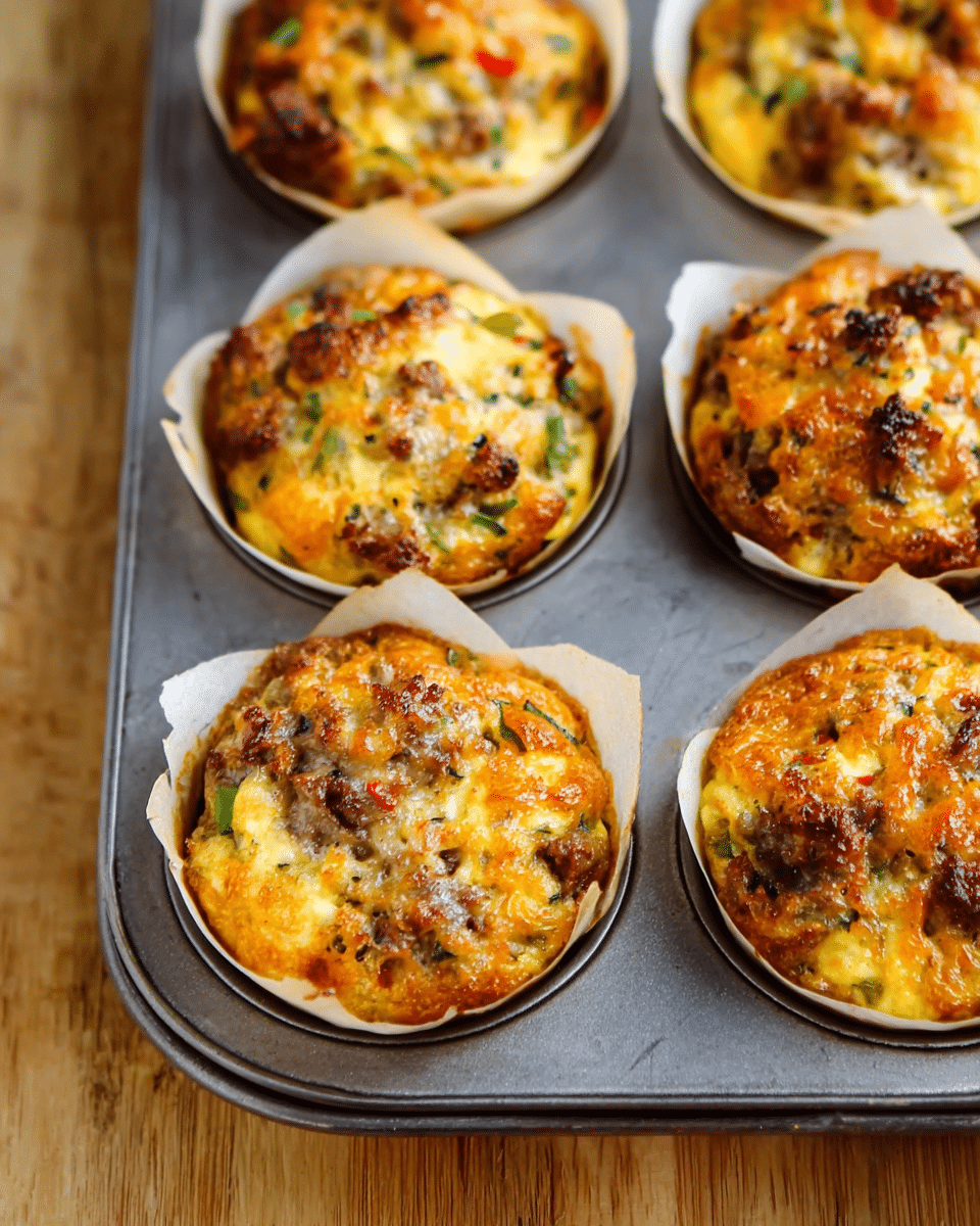 Sausage Breakfast Muffins