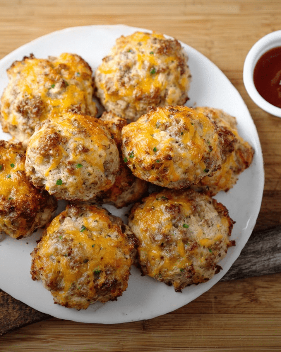 Sausage Breakfast Cookies