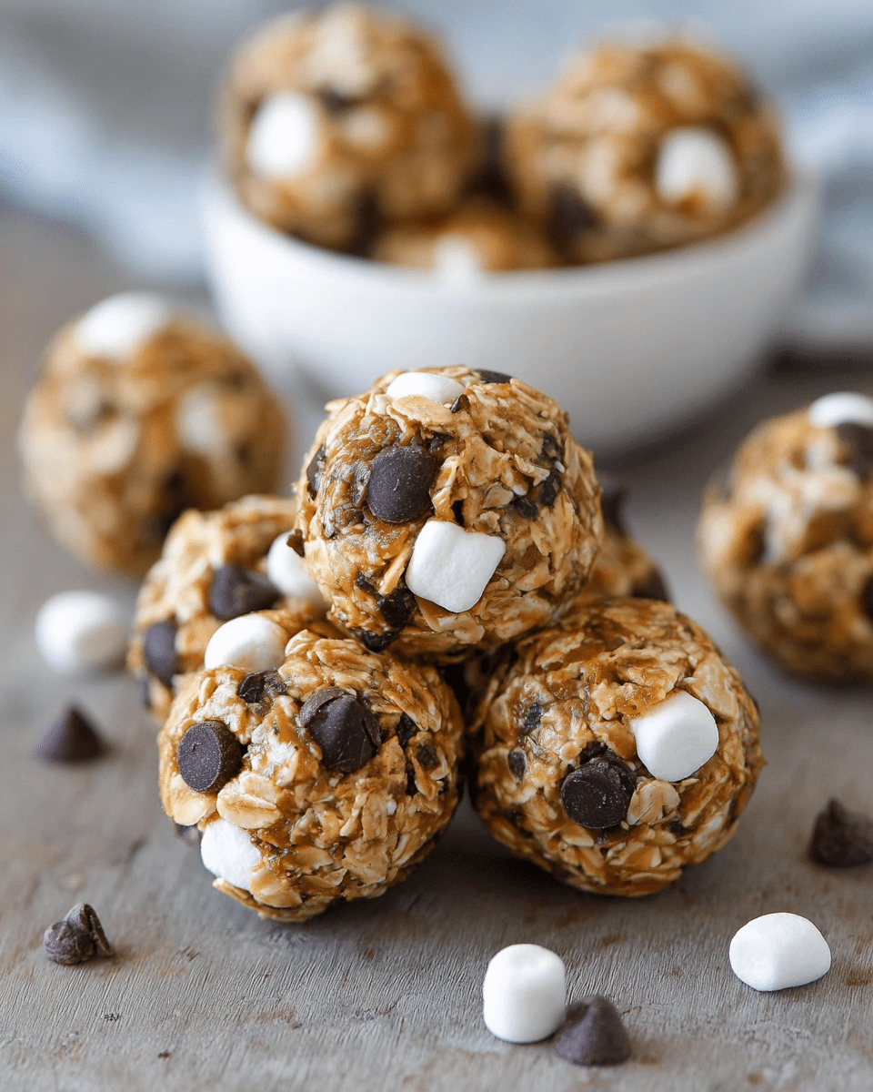S'mores Energy Bites