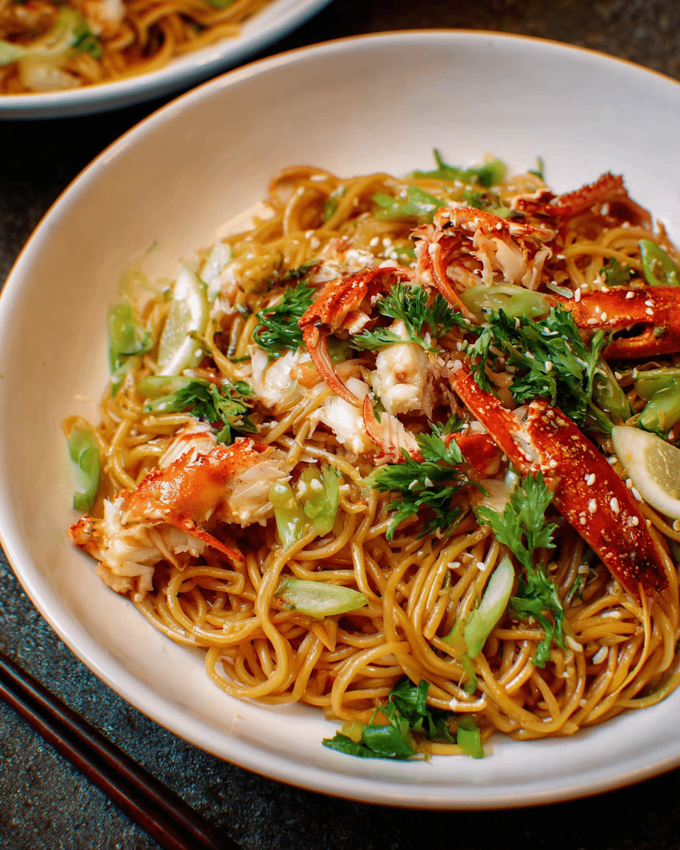 Spicy Crab Noodles