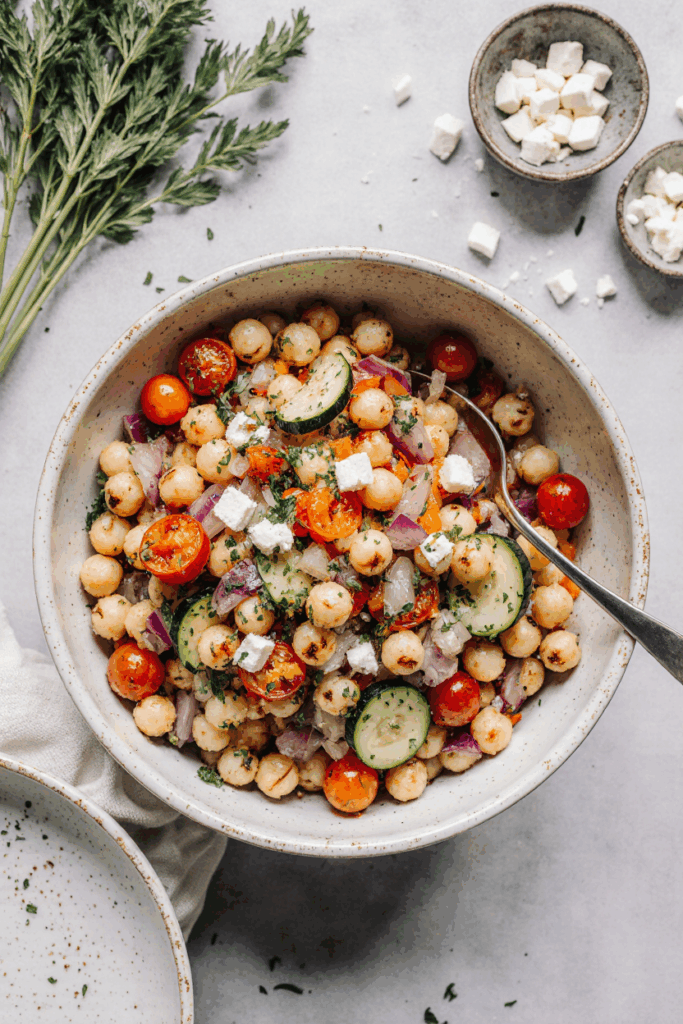 Mediterranean Chickpea Salad