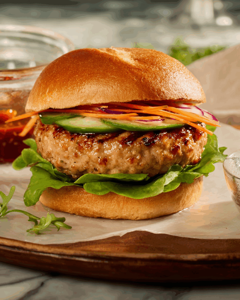 Sriracha Turkey Burger
