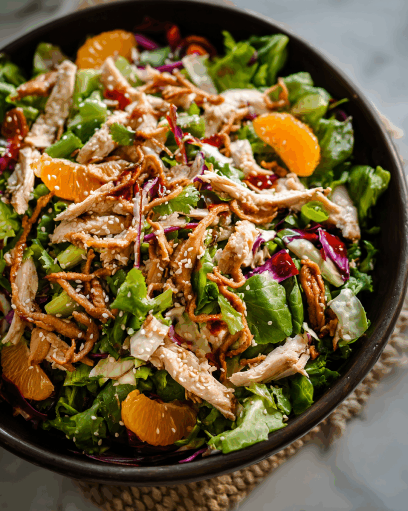 Asian Sesame Chicken Salad