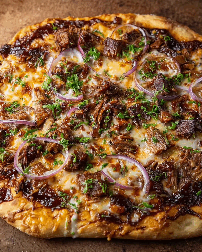 BBQ Brisket Pizza