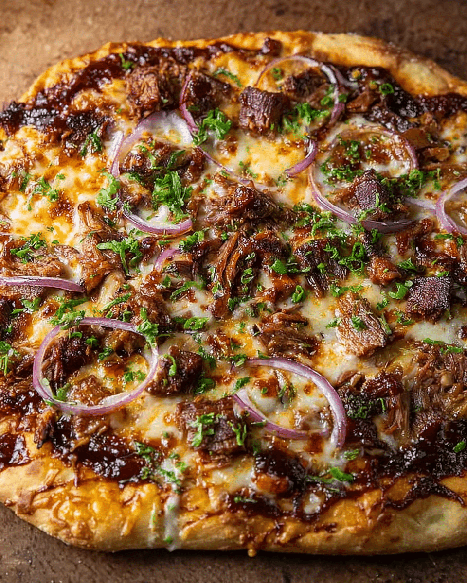 BBQ Brisket Pizza