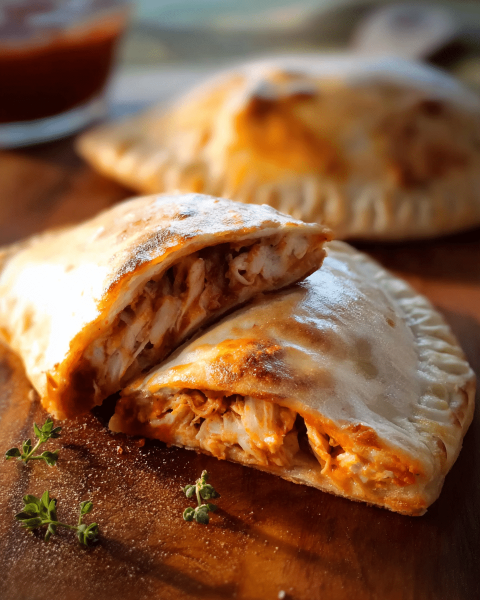 BBQ Chicken Calzones