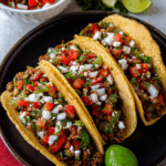Beef and Chorizo Tacos