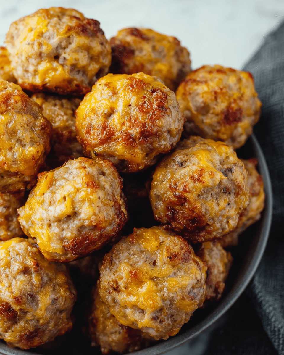 Bisquick Sausage Balls
