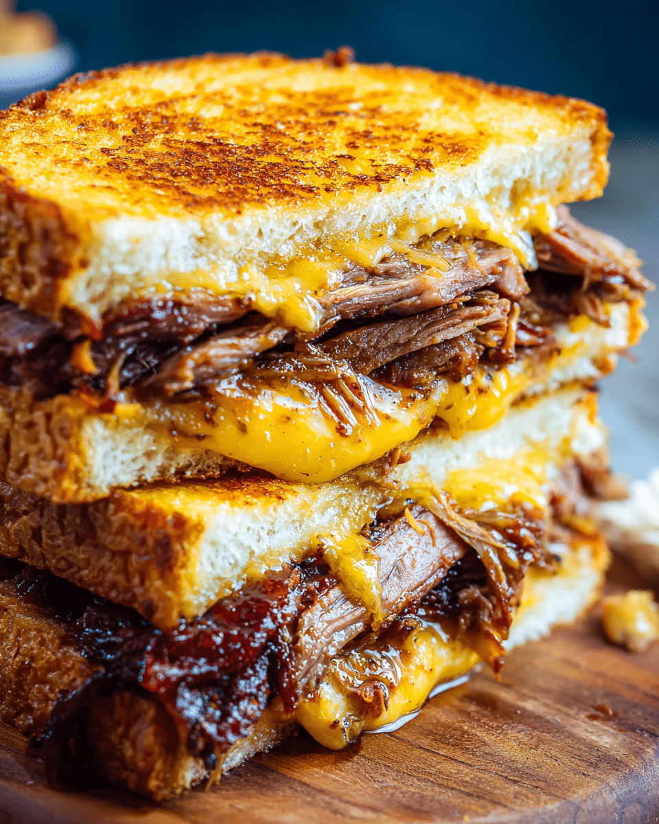 Brisket Grilled Cheese