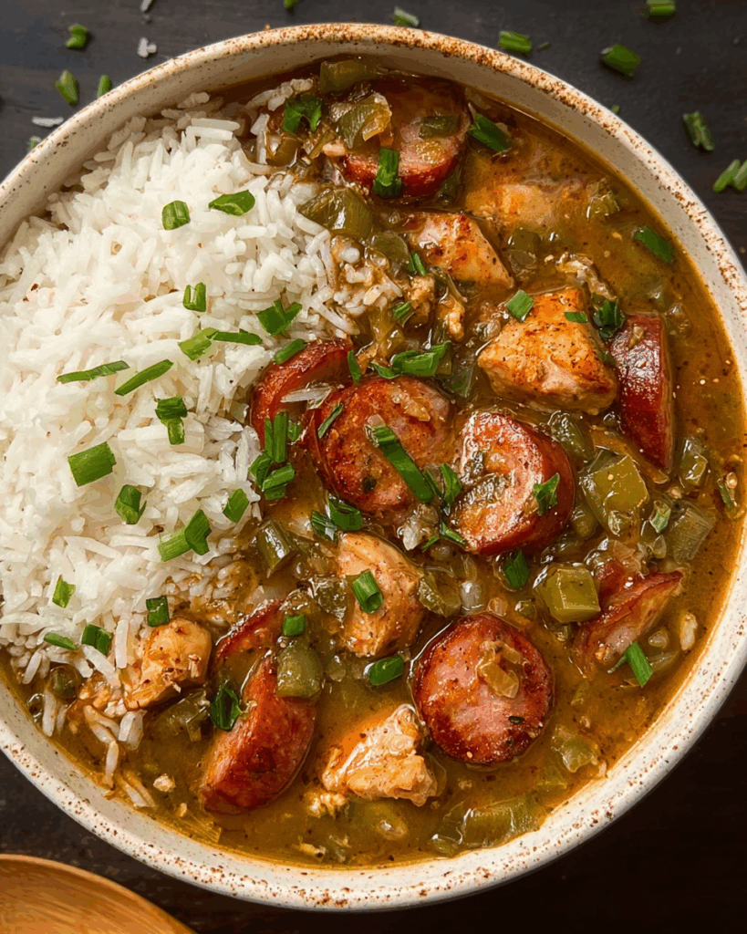 Chicken and Sausage Gumbo