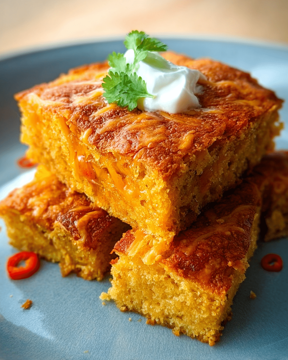 Chili Cheese Cornbread