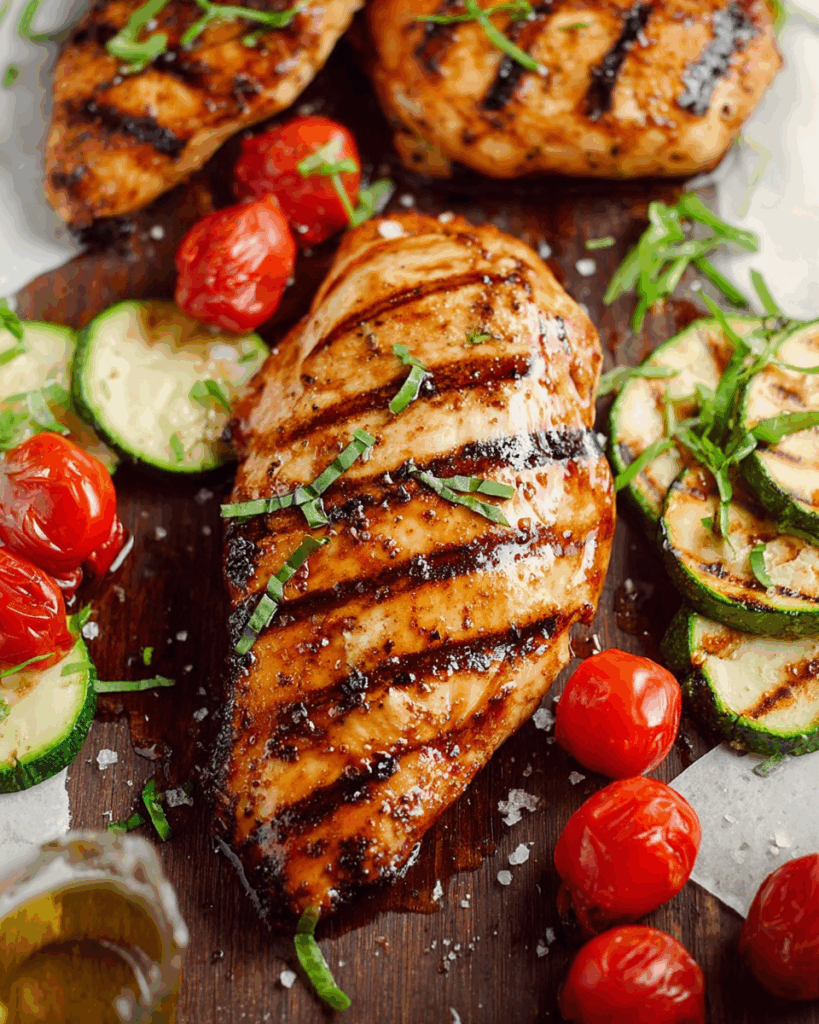 Grilled Balsamic Chicken