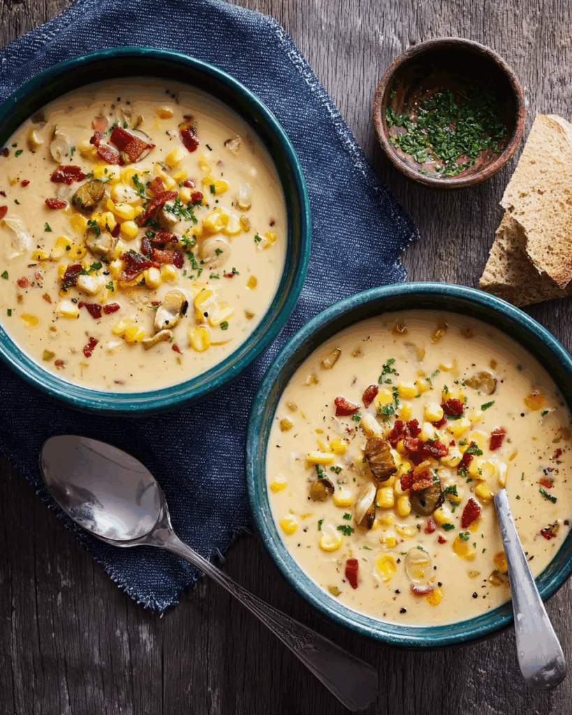 Grilled Corn Chowder