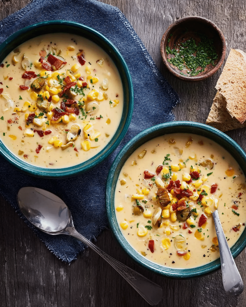 Grilled Corn Chowder