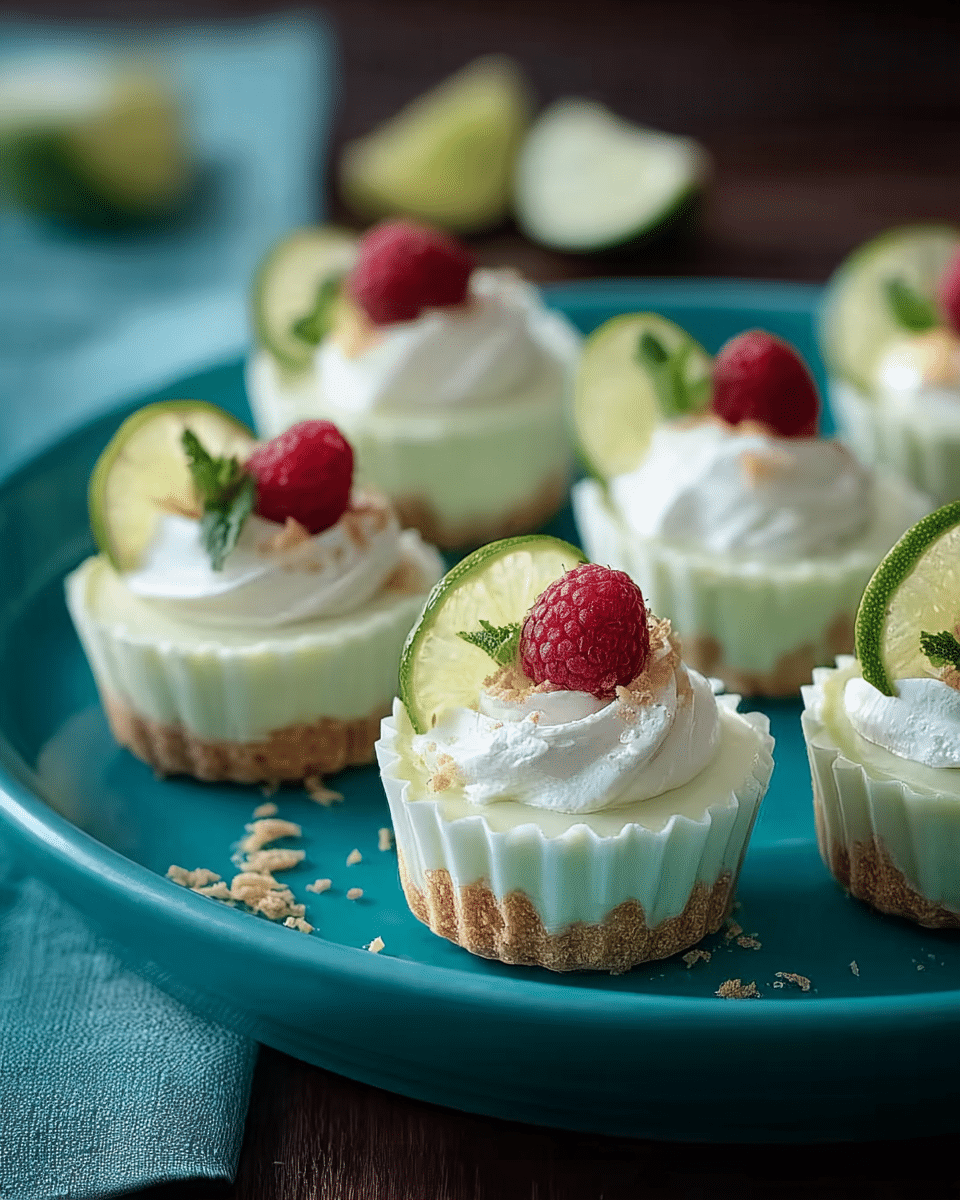 Key Lime Mousse Cups