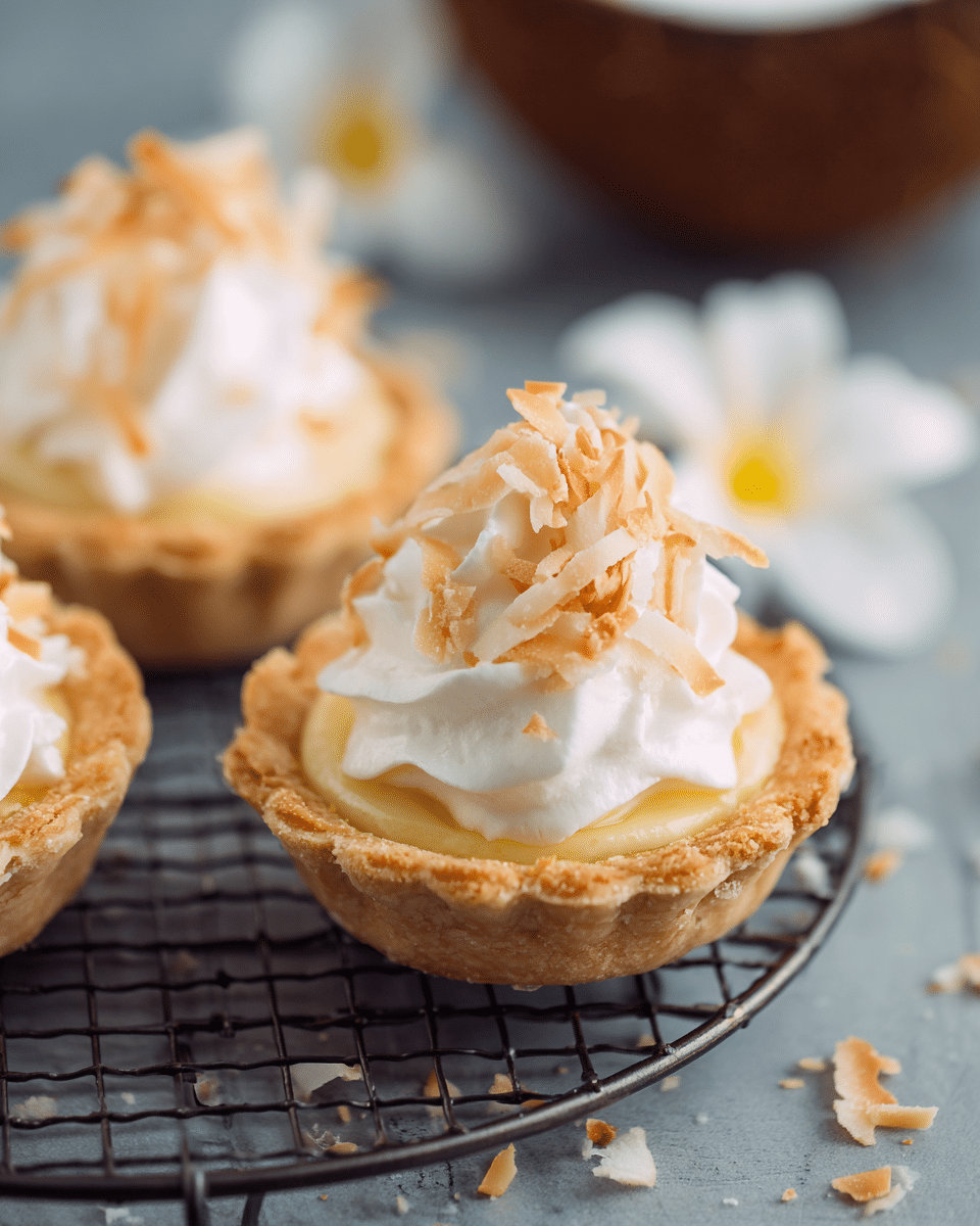 Mini Coconut Cream Pies