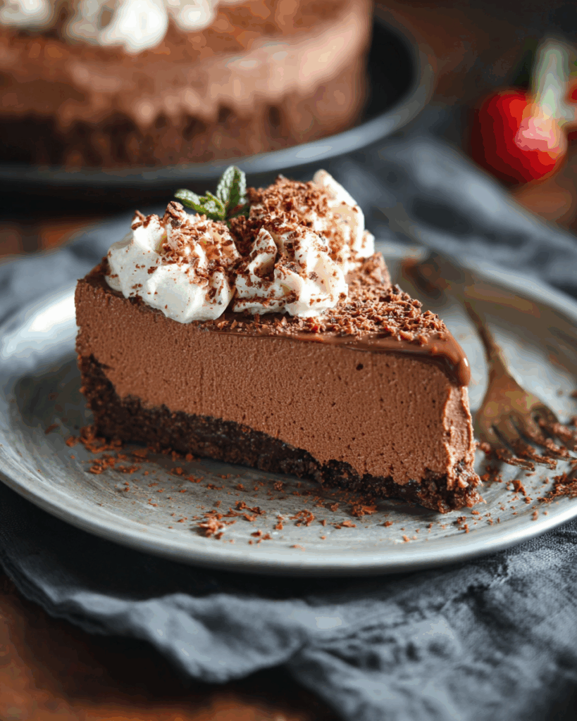 No-Bake Nutella Cheesecake