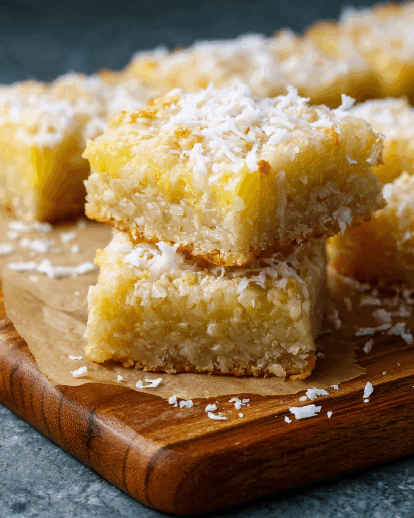 Pineapple Coconut Bars