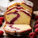 Raspberry Swirl Pound Cake