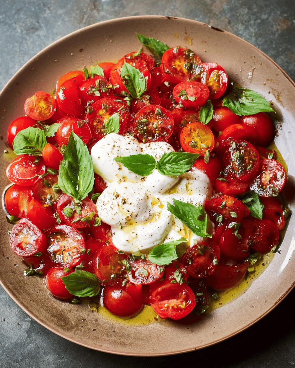 Tomato Burrata Salad