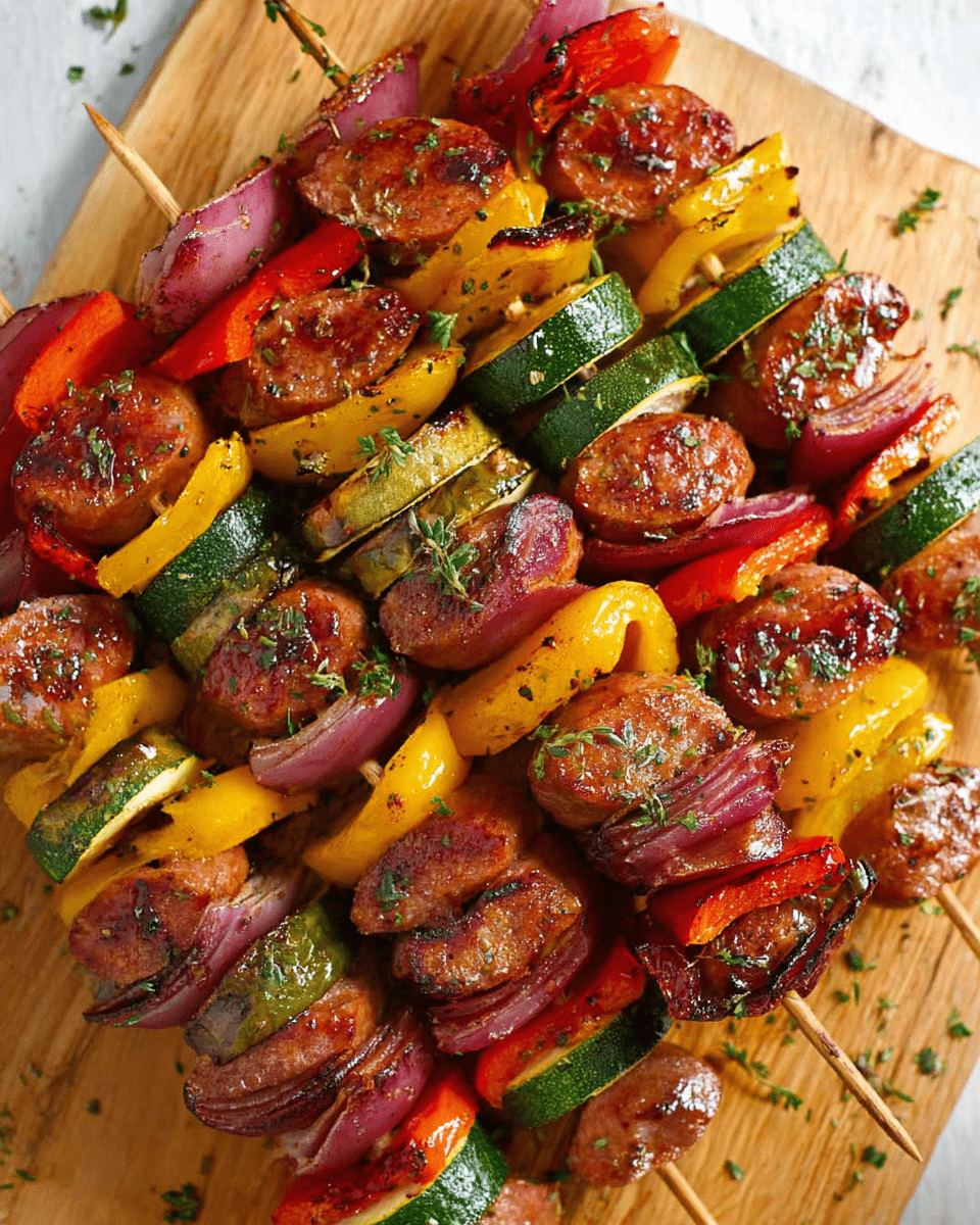 Sausage Kebabs