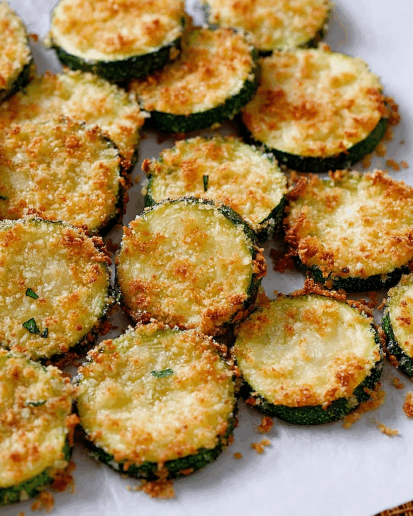 Zucchini Parmesan Crisps