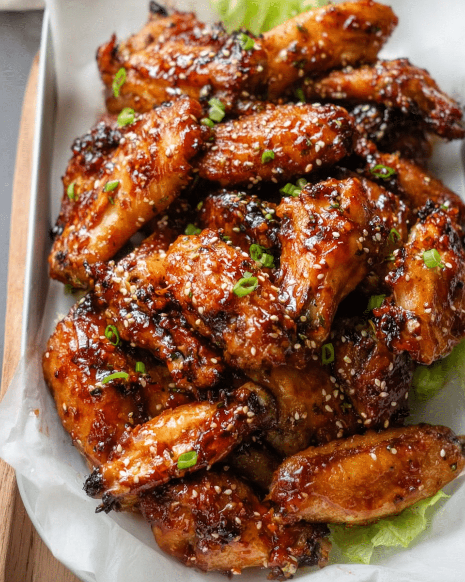Honey Garlic Wings