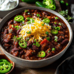 Elk and Bean Chili