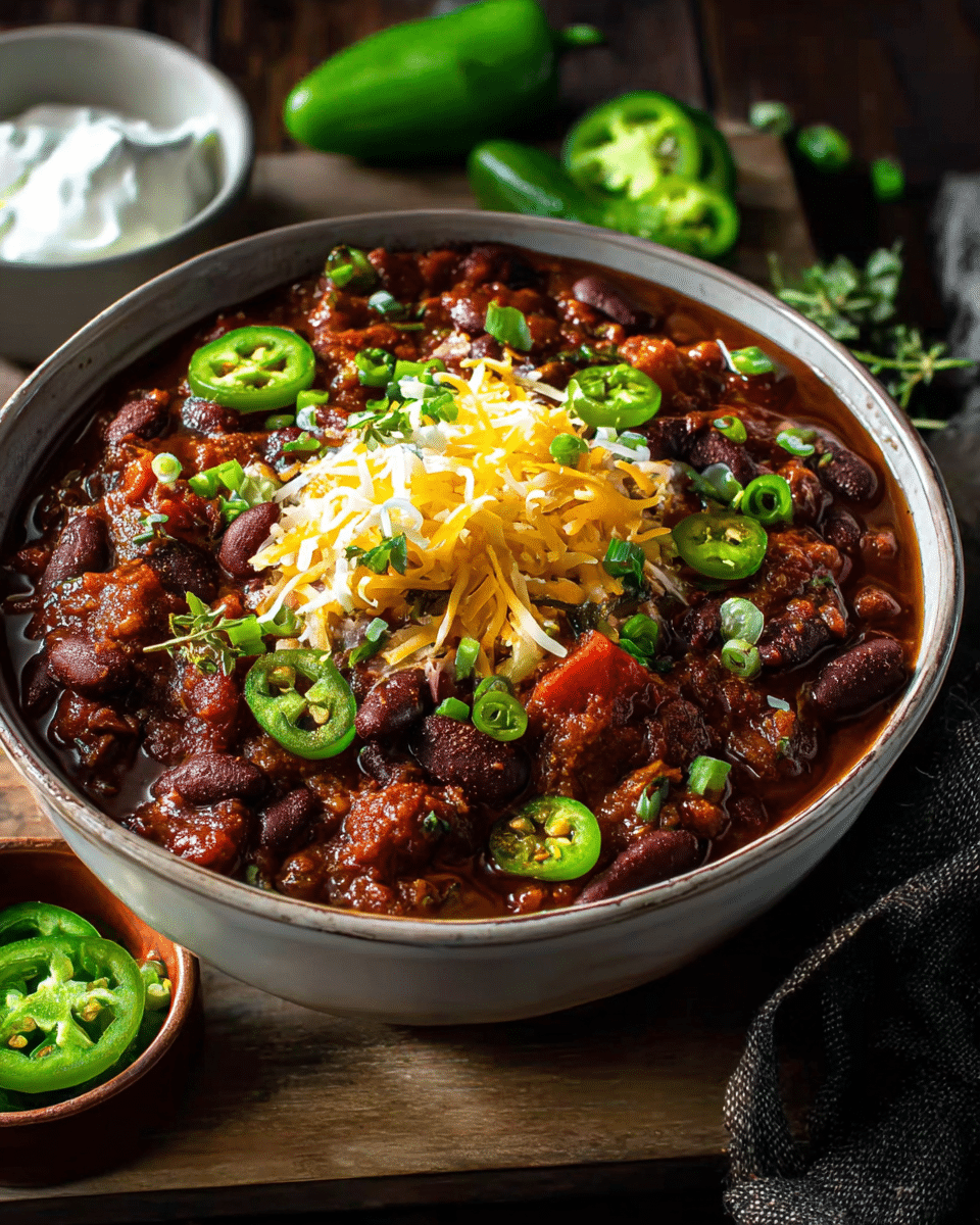 Elk and Bean Chili