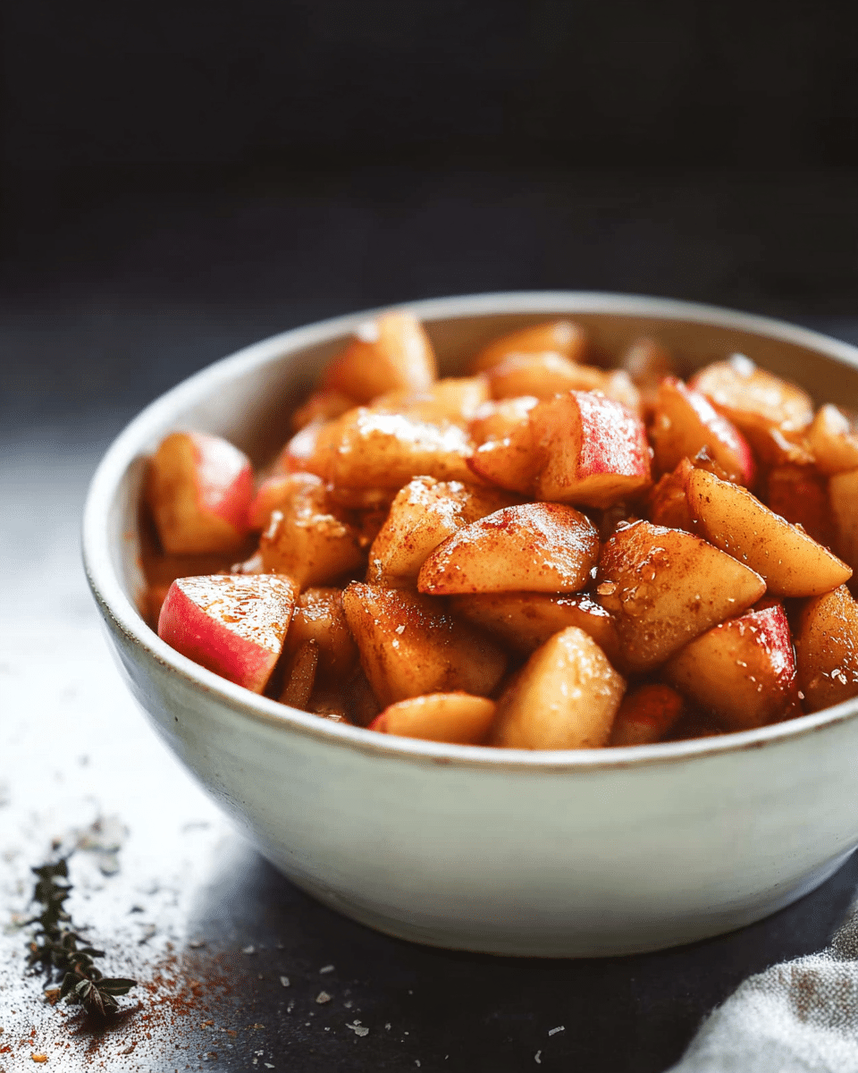 Maple Sautéed Apples