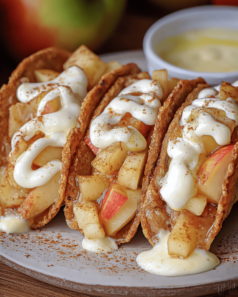 Apple Pie Tacos