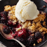 Blackberry Cobbler for Two