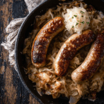 Bratwurst and Sauerkraut