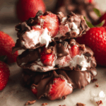 Chocolate Strawberry Yogurt Clusters