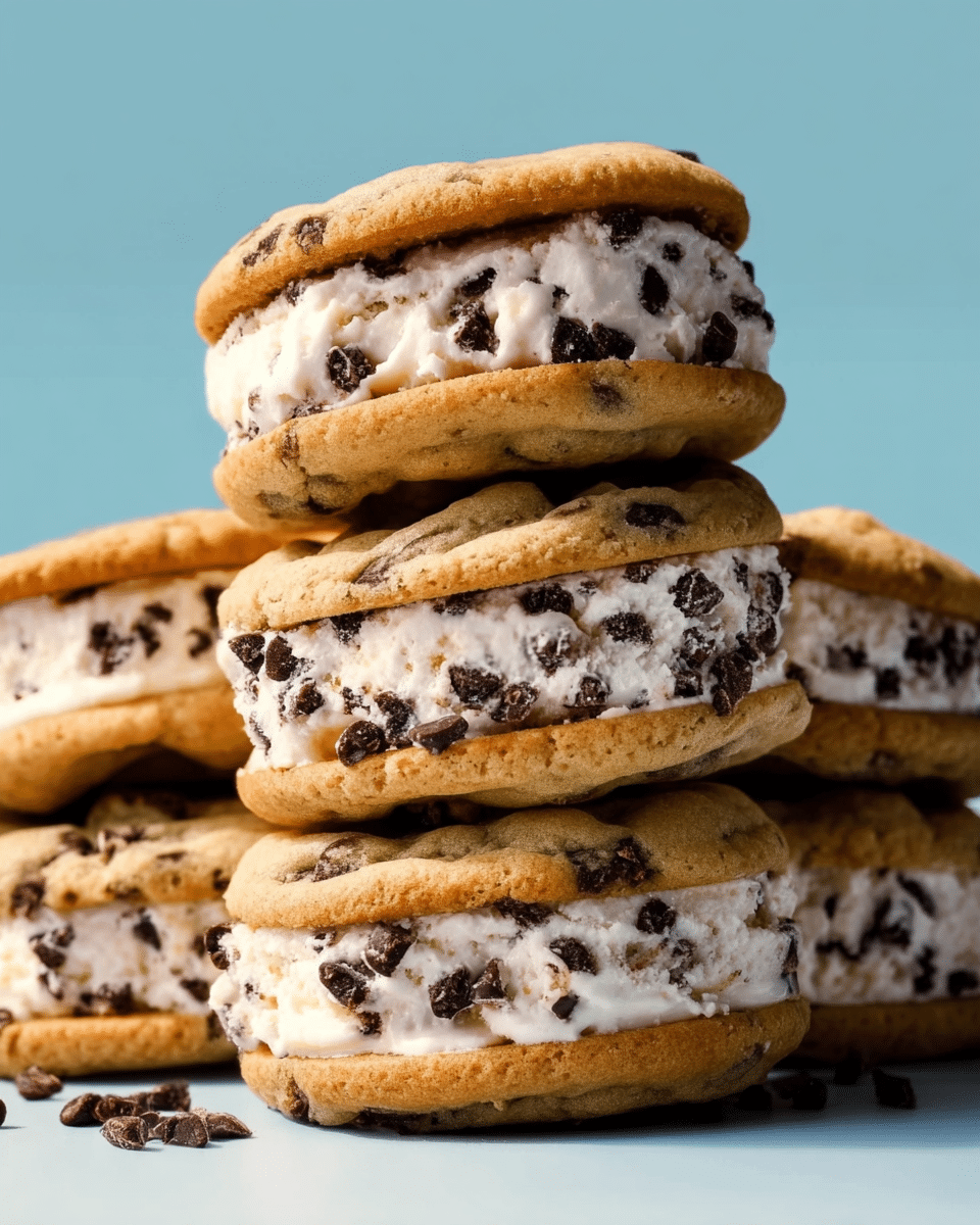 Cookie Ice Cream Sandwiches