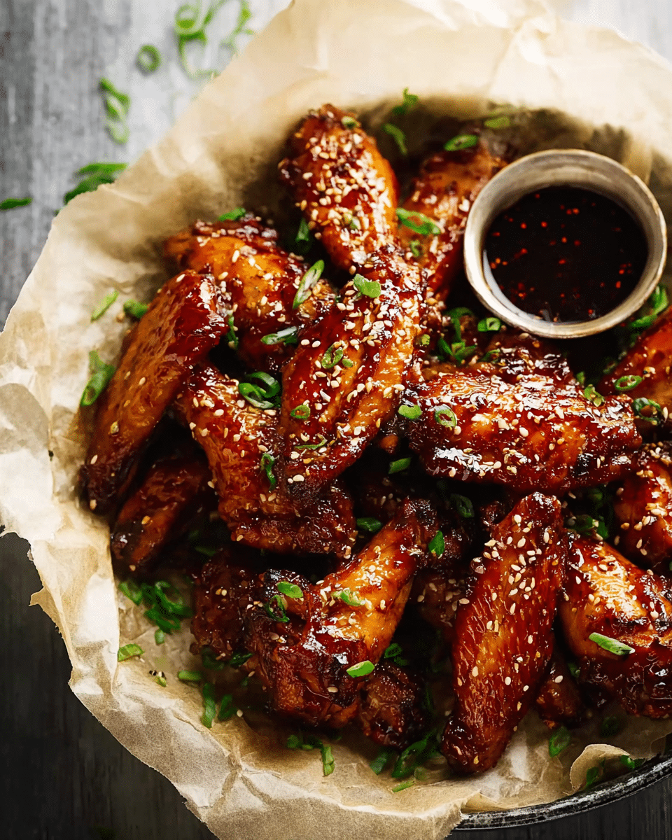 Honey Soy Chicken Wings