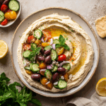 Loaded Mediterranean Hummus