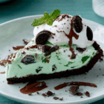 Mint Chocolate Cookie Ice Cream Pie