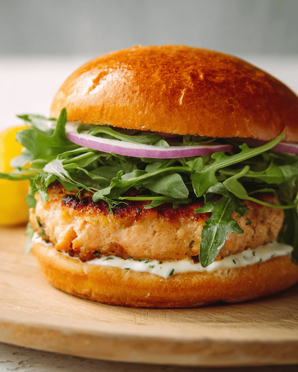 Perfect Salmon Burgers