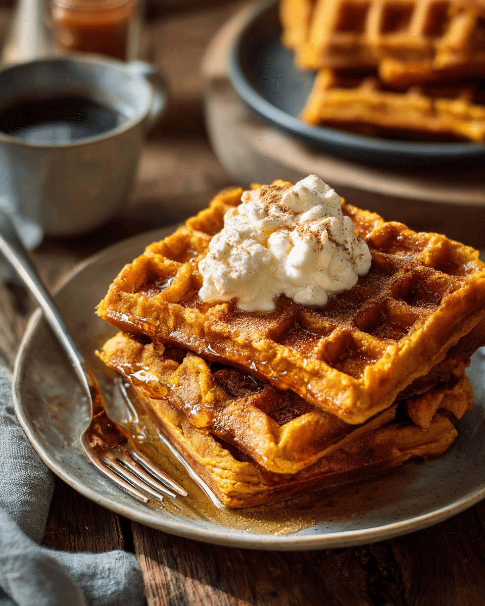 Pumpkin Waffles