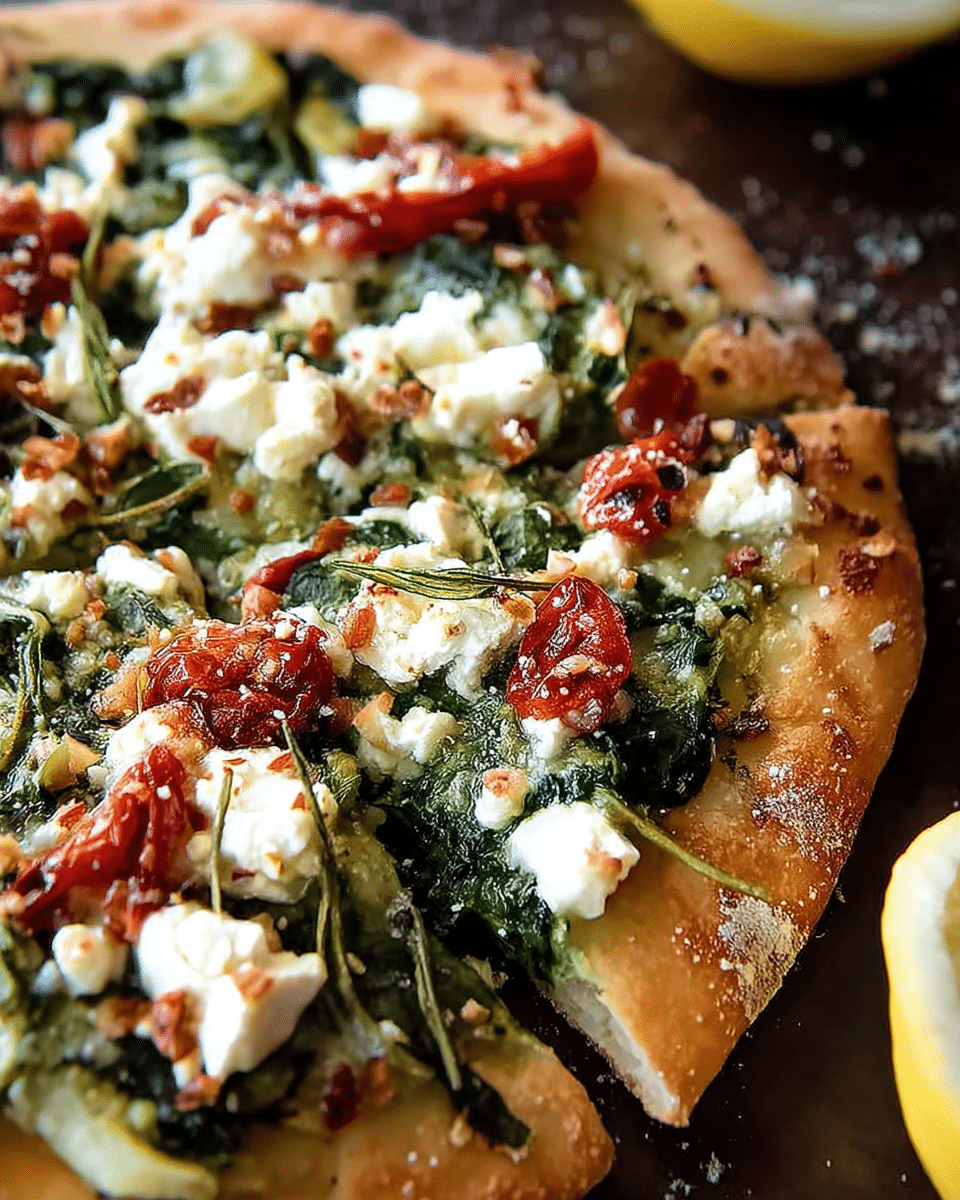 Spinach and Feta Pita Bake