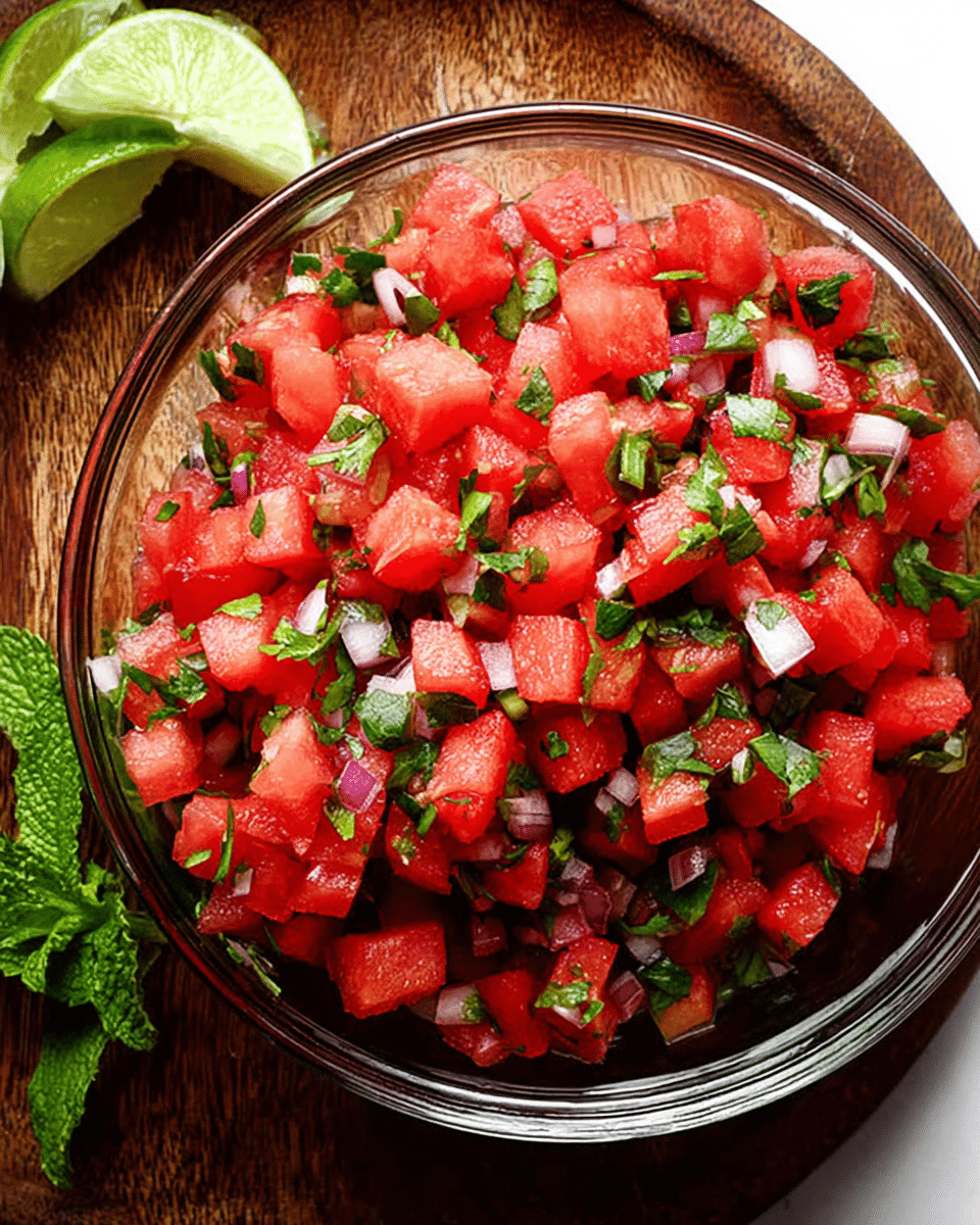 Watermelon Salsa