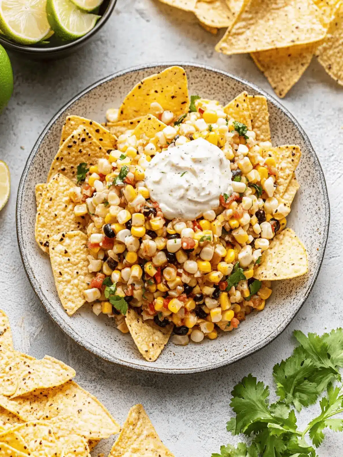 Grilled Mexican Street Corn Salsa