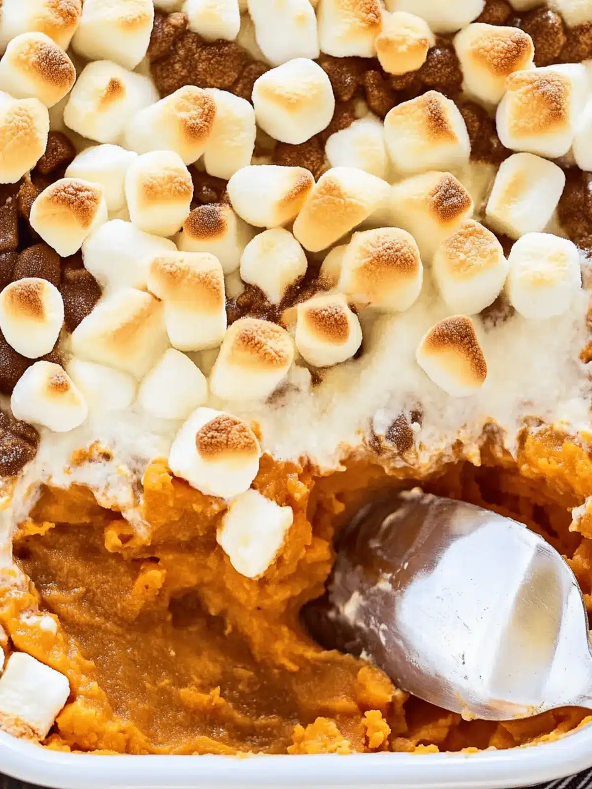 Sweet Potato Casserole With Marshmallows