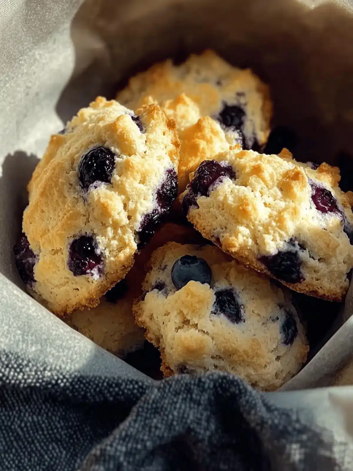 Wild Blueberry Scones