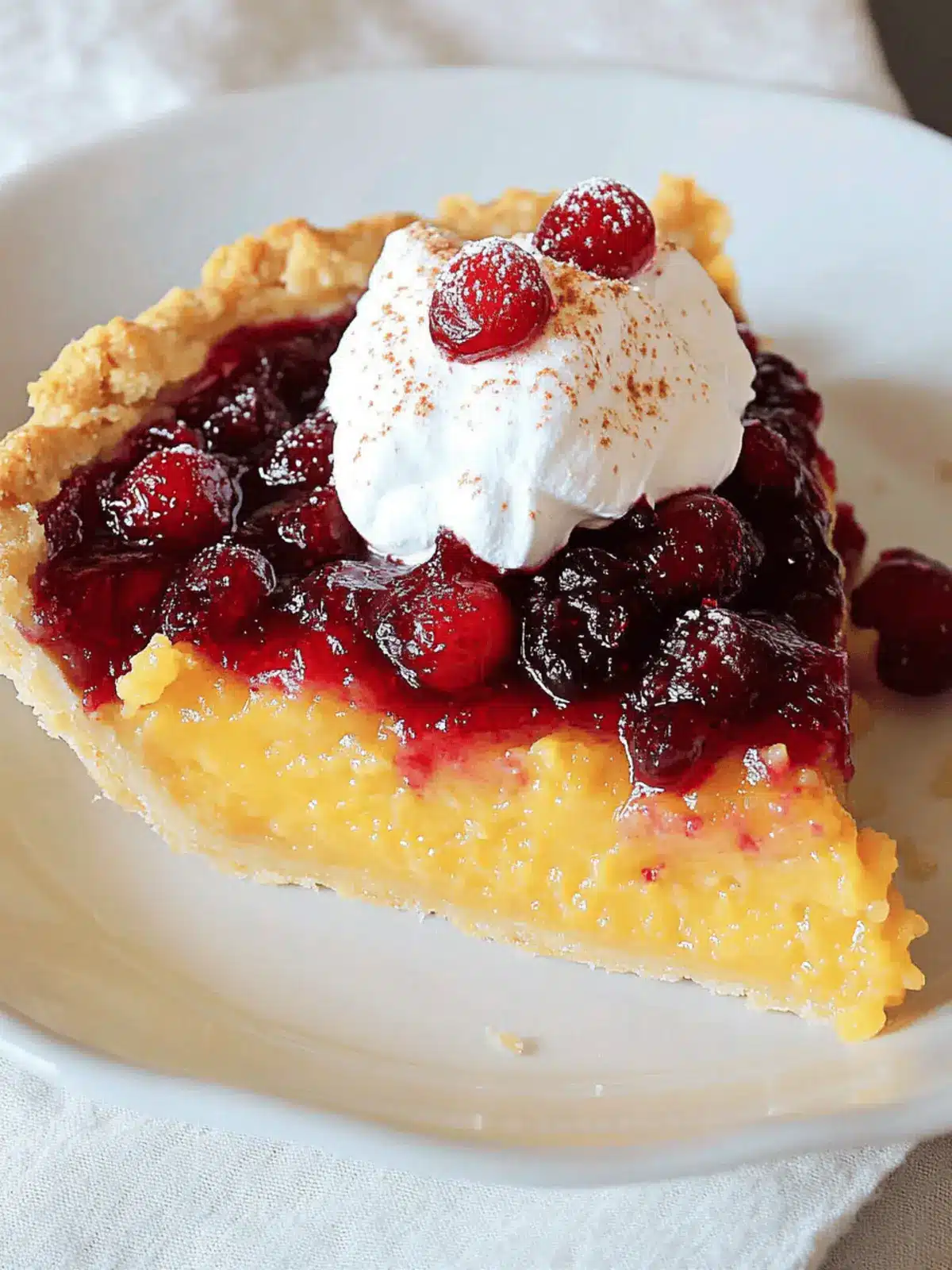 Cranberry-Squash Pie