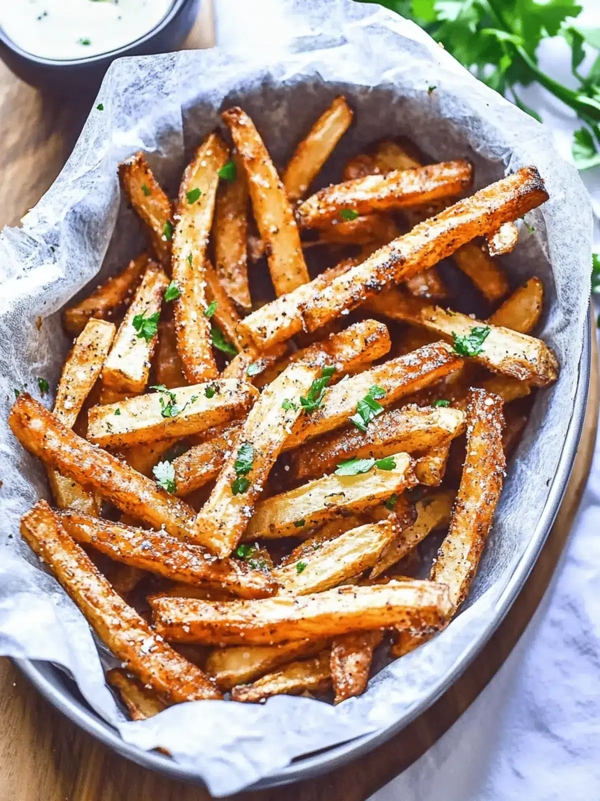 Crispy Turnip Fries