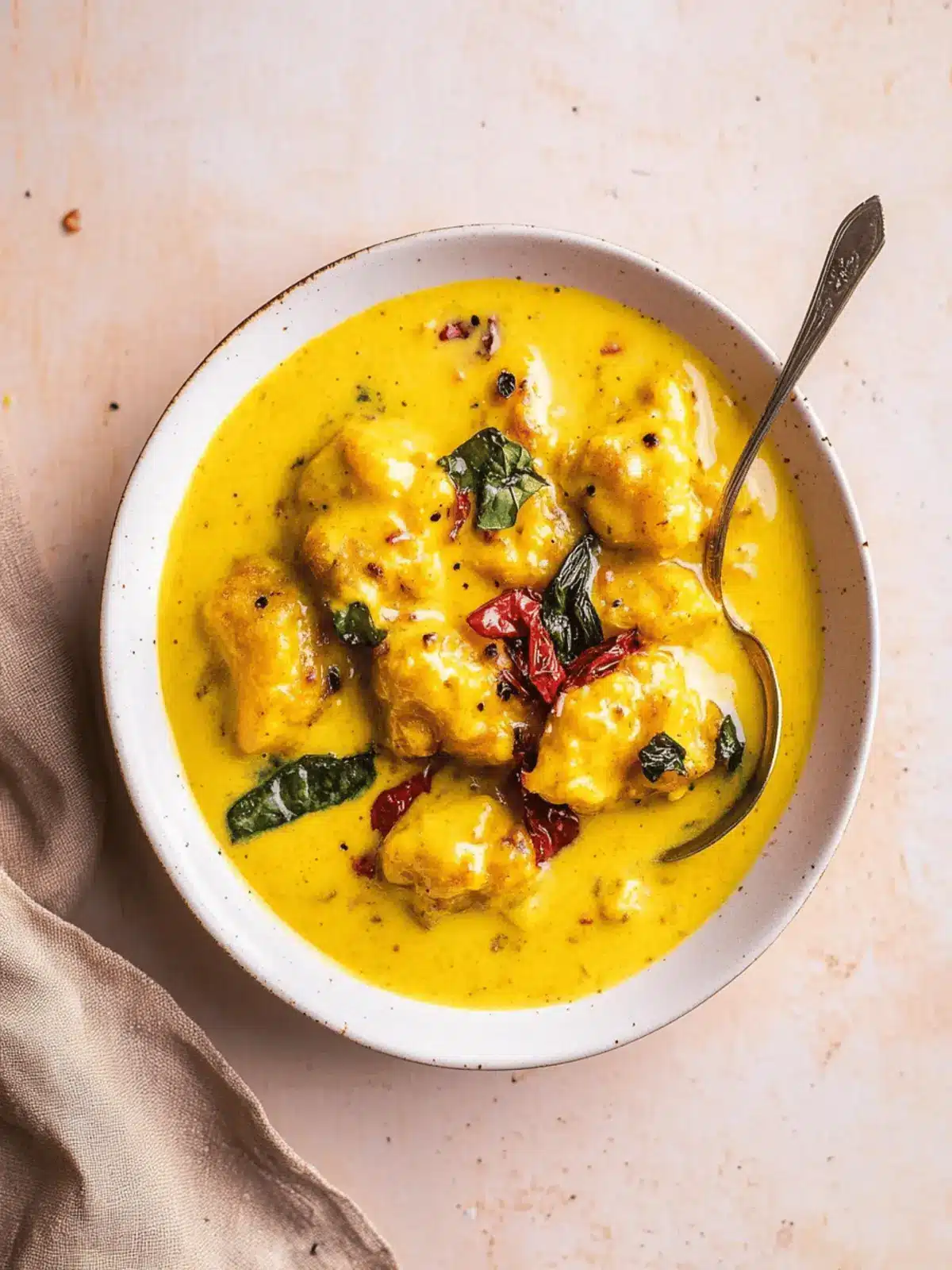 Punjabi Kadhi Pakora