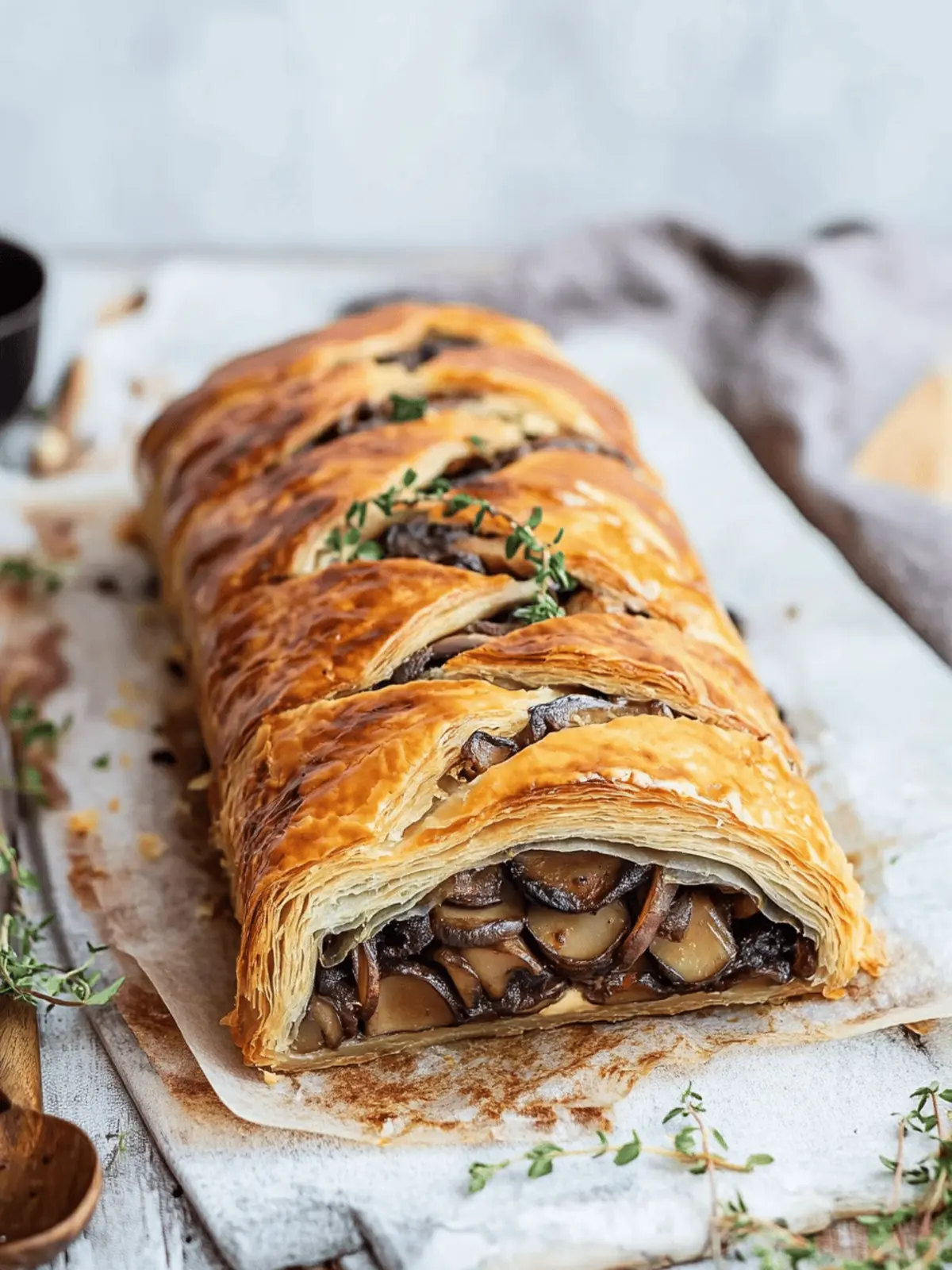 Vegan Mushroom Wellington