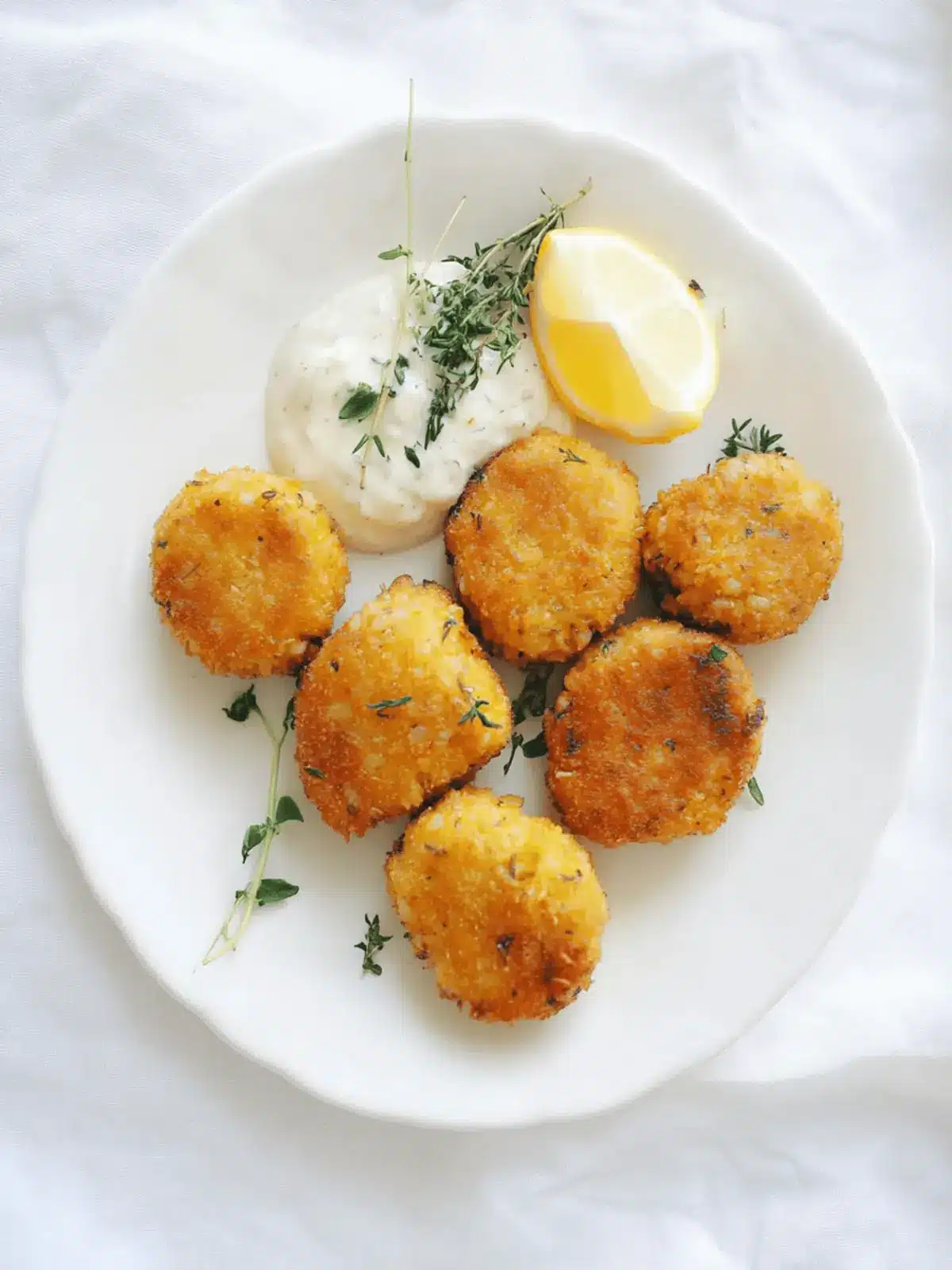 Pumpkin Rice Croquettes with Tarragon Mayonnaise